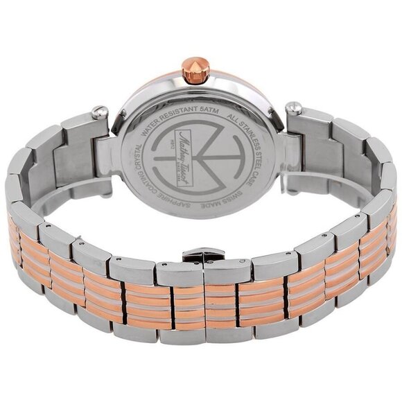 NWT Mathey-Tissot Fashion Men's Quartz Steel Authentic Watch - Picture 3 of 3